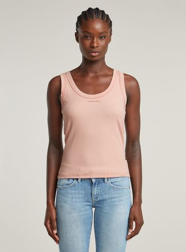 Slim Rib Tank Top